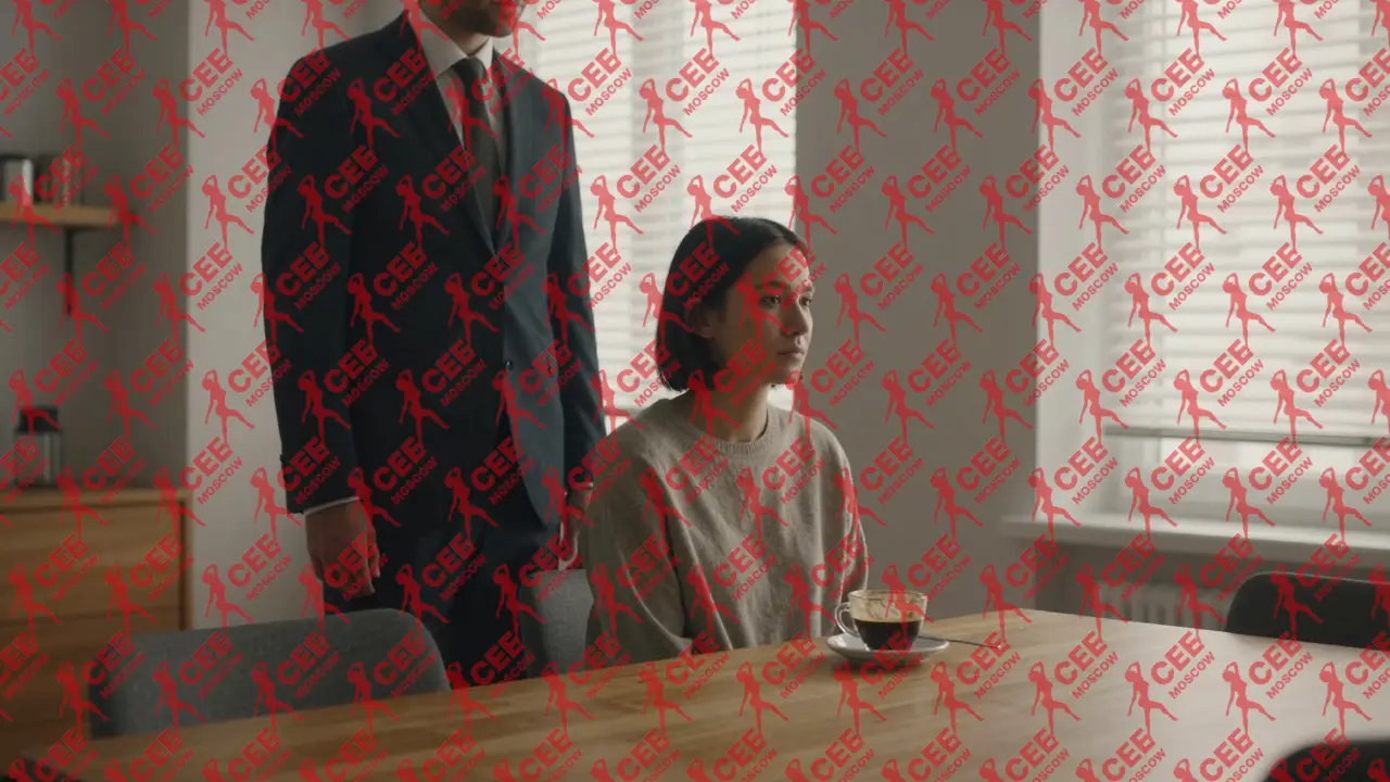 Спокойное присутствие рядом за ужином в московской квартире на рассвете, без слов и жестов.