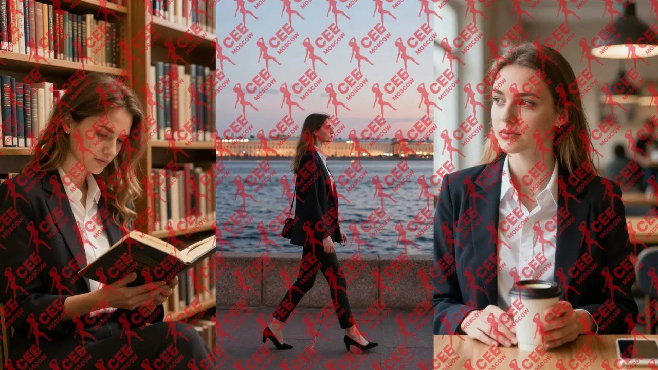 Три женщины в разных городах России: в кафе, у реки и в библиотеке &mdash; каждый образ отражает эмоциональную поддержку без интима.